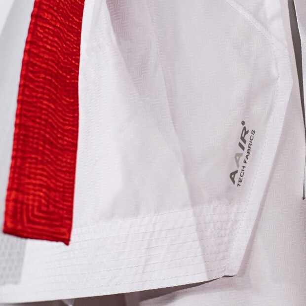 UNIFORME KUMITE – ONYX OXYGEN (BLANCO WKF – EDICION LIMITADA: NEGRO) - Image 3