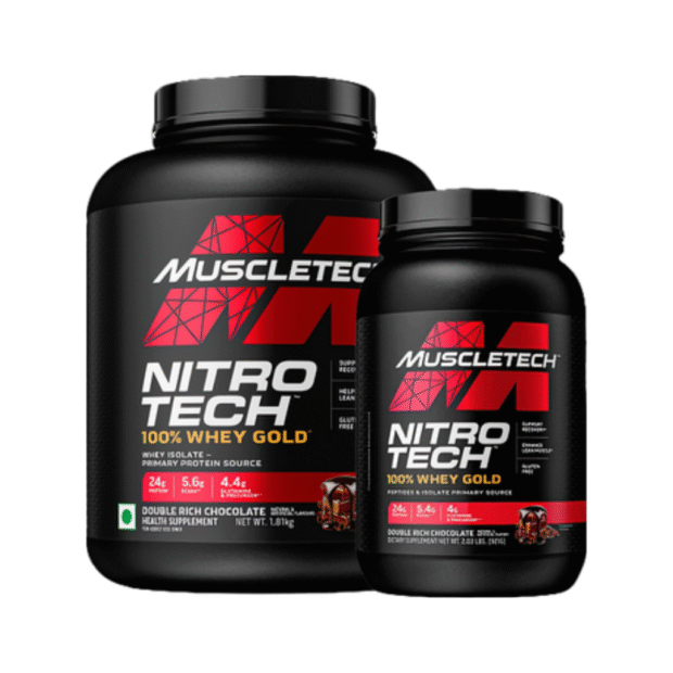 🏆 NITRO TECH 100% WHEY GOLD – MUSCLETECH